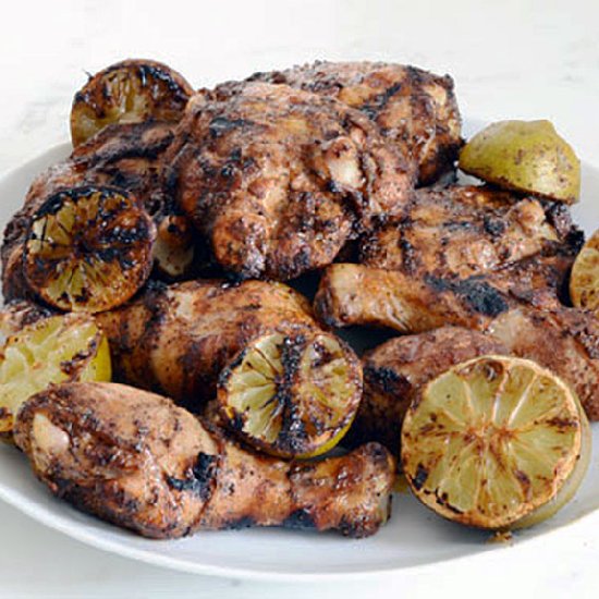 Spicy Chicken with Grilled Lime