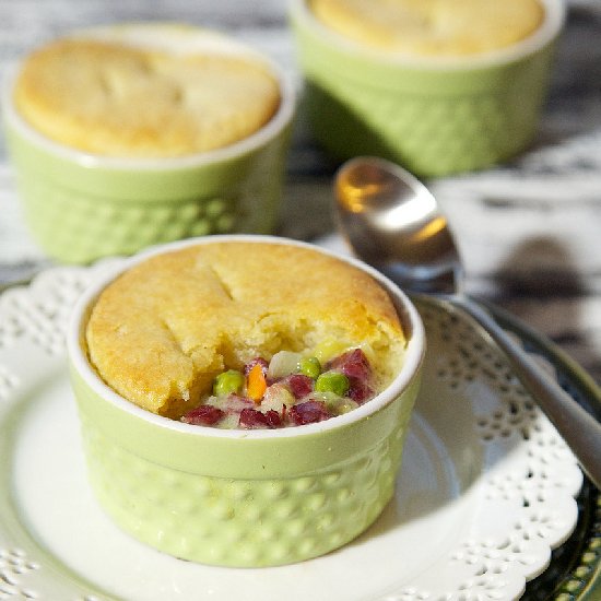 Corned Beef and Cabbage Pot Pies