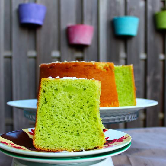 My Mother’s Pandan Chiffon Cake