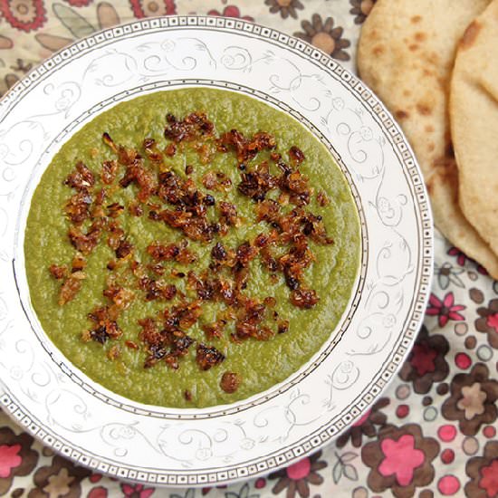 Egyptian Bisara: Fava Bean Puree