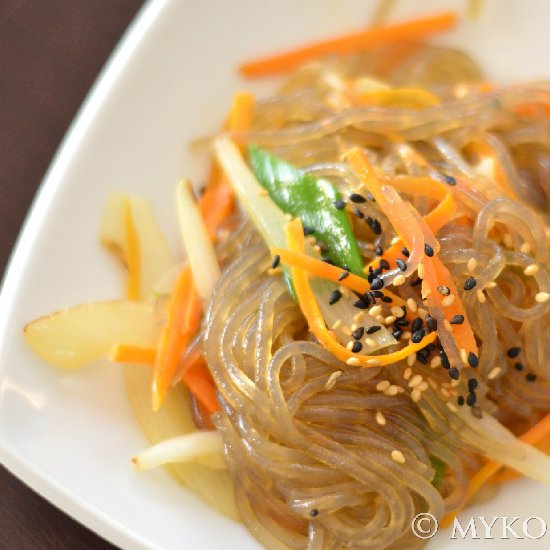 Vegetarian Japchae