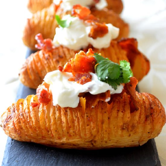 Hasselback Potatoes