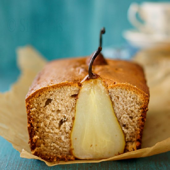 Nutmeg & Pear Cake