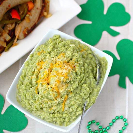 Broccoli and Cauliflower Mash