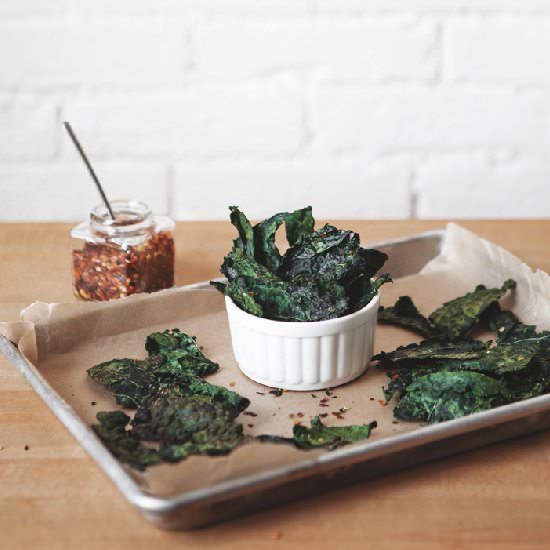 Spicy Kale Chips