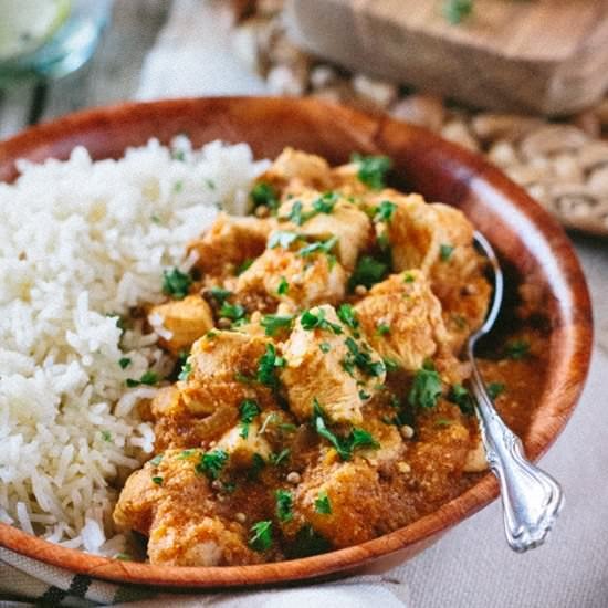 Chicken Curry with Gentle Spices