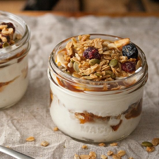 Banoffee Yogurt Parfait