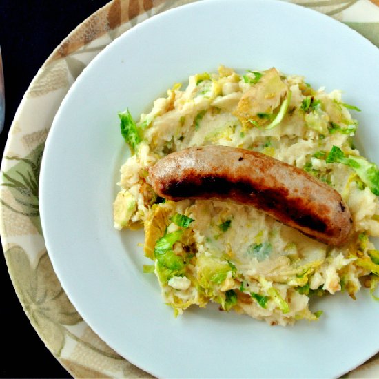 Irish Style Bangers & Mash