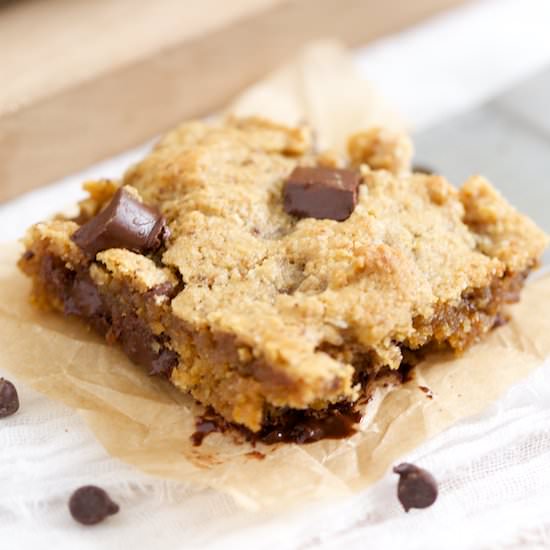 Chocolate Chunk Cookie Bars