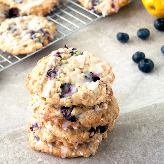 Blueberry Oatmeal Cookies