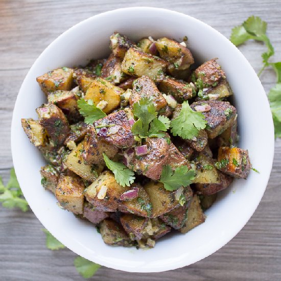 Roasted Herbed Potato Salad