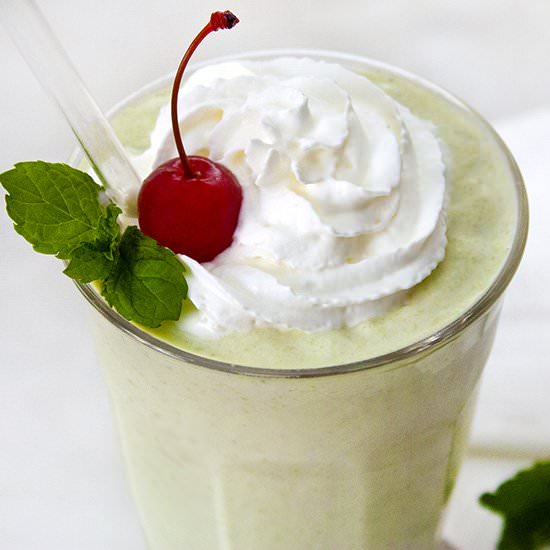 Healthy Shamrock Shake