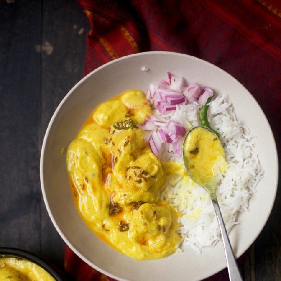 Punjabi Kadhi Pakora