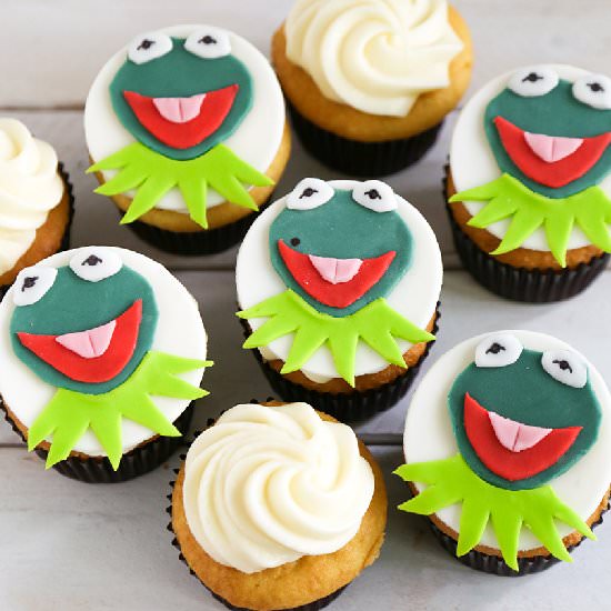 Kermit Cupcakes