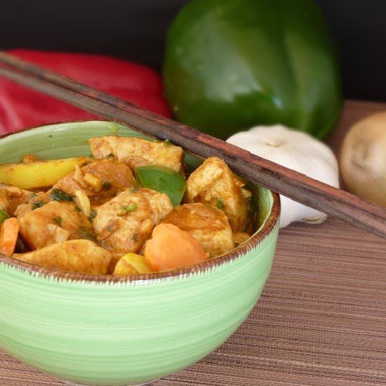 Chicken Curry-Filipino Style