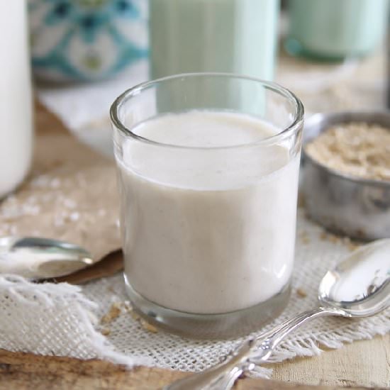 Vanilla Coconut Oat Milk