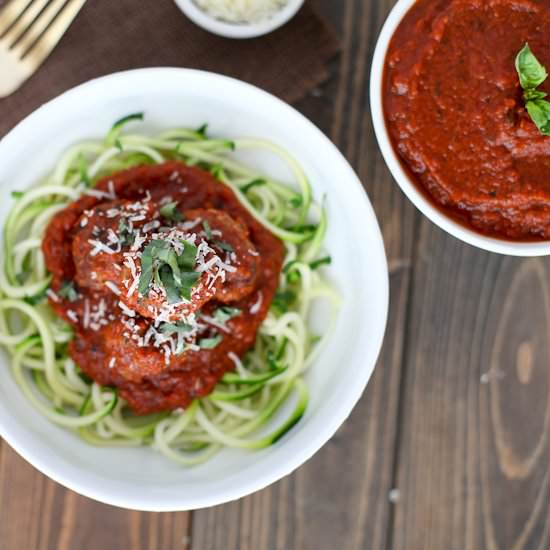 Meatballs Marinara