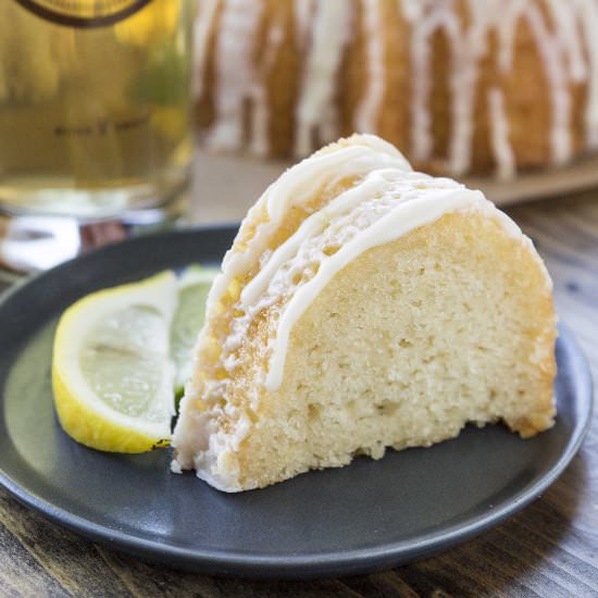 Big Ginger Cake with Whiskey Glaze