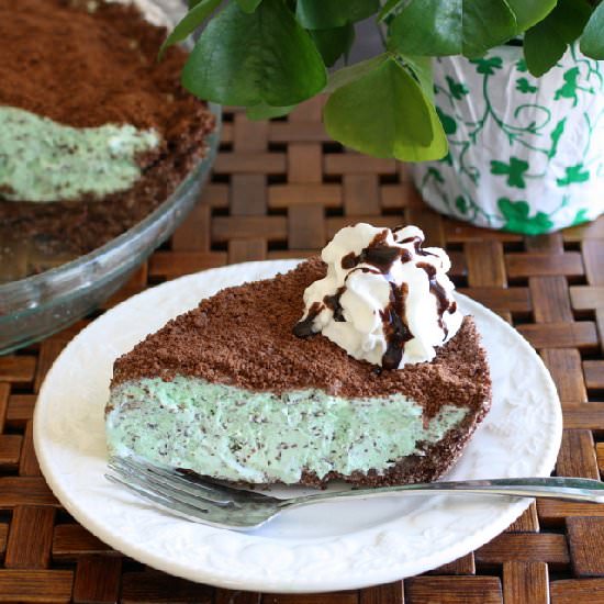 Frozen Grasshopper Pie