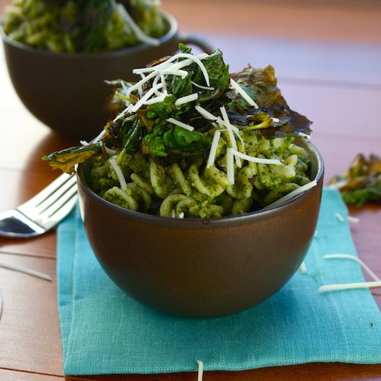 Parsley Pesto Pasta