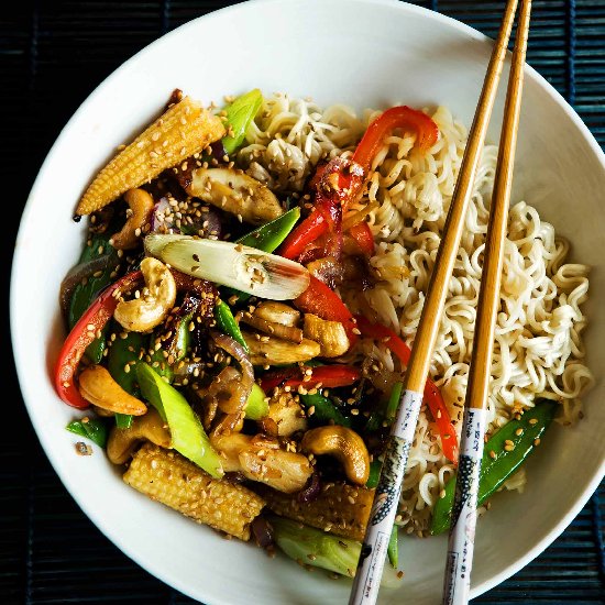 Chicken and Vegetable Stir Fry