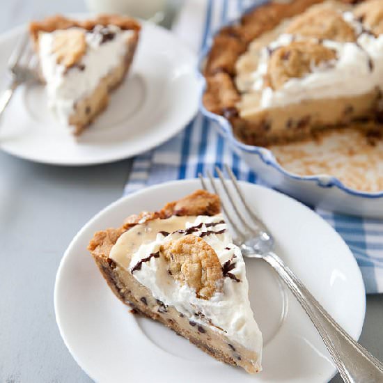 Chocolate Chip Cookie Dough Pie