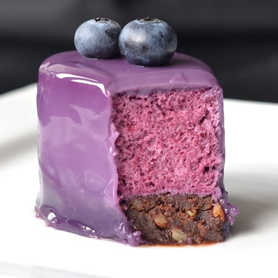 Blueberry Mousse Cake