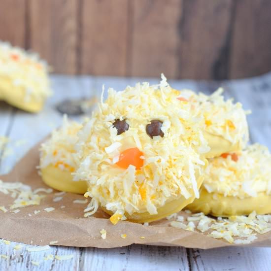 Easter Chicks Butter Cookies