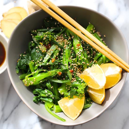 Chinese Broccoli Salad with Sesame