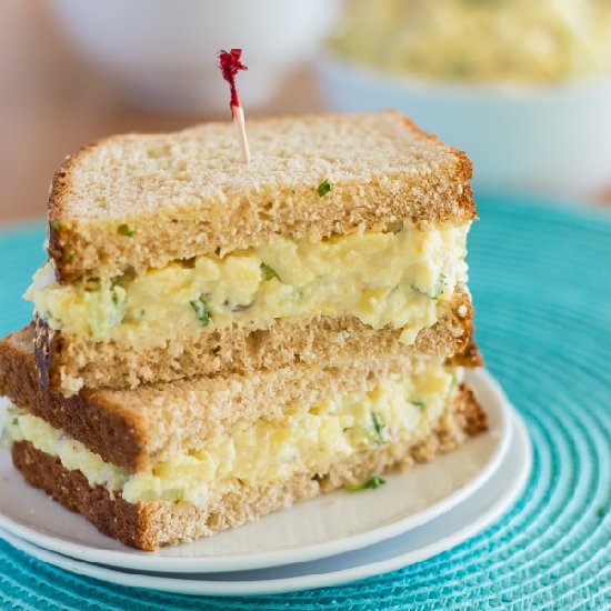 Burmese Chickpea Tofu “Egg” Salad 2