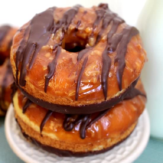 Baked Samoa Donuts