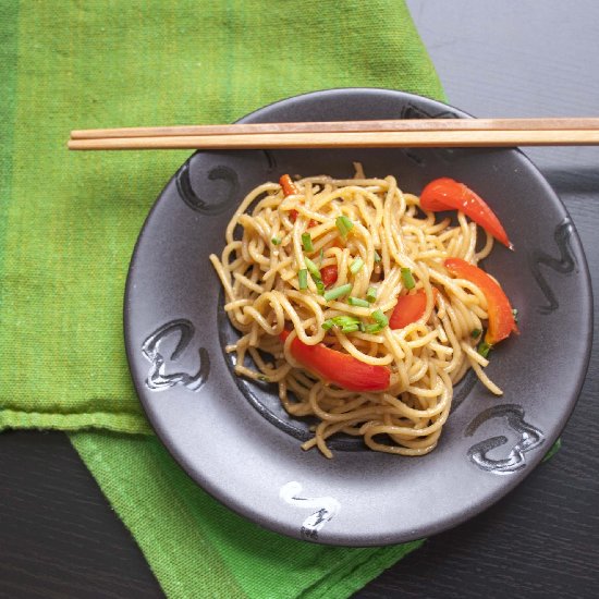 Sesame Peanut Noodles