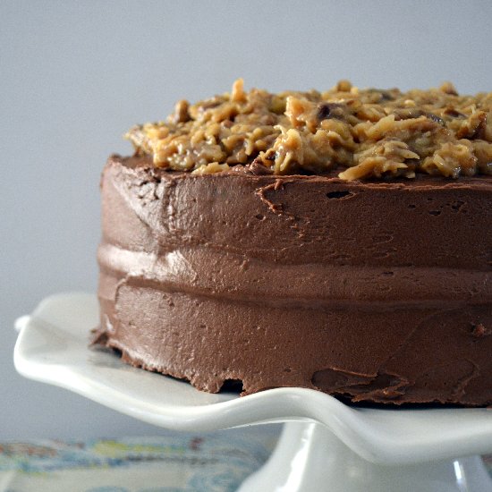 German Chocolate Cake (or Cupcakes)