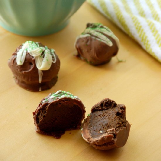 Thin Mint Truffles