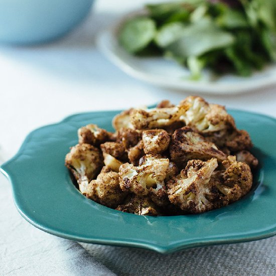 Curried Roasted Cauliflower