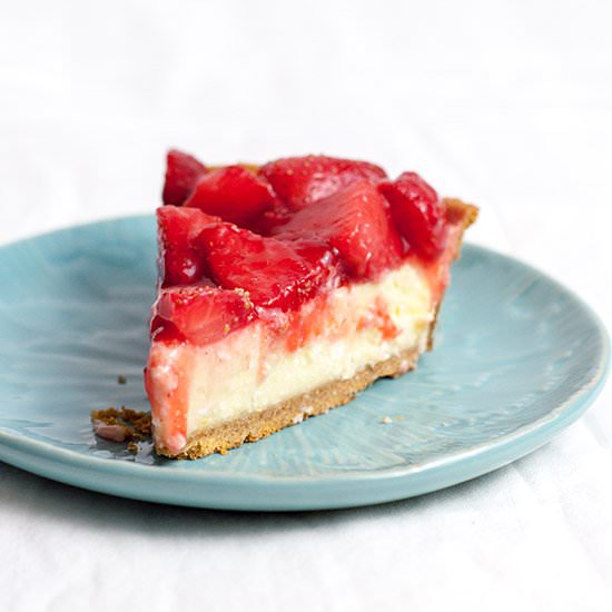 Strawberry Cheesecake Pie