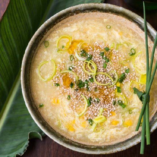 Cantonese Corn Soup