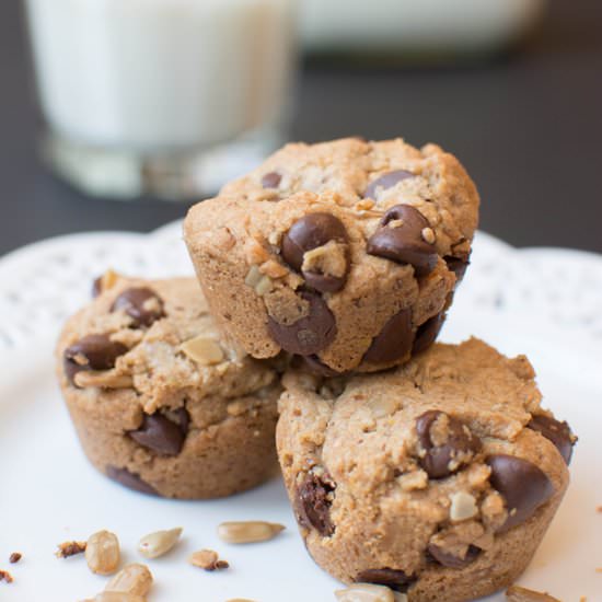 Vegan Tollhouse Style Cookie Bites