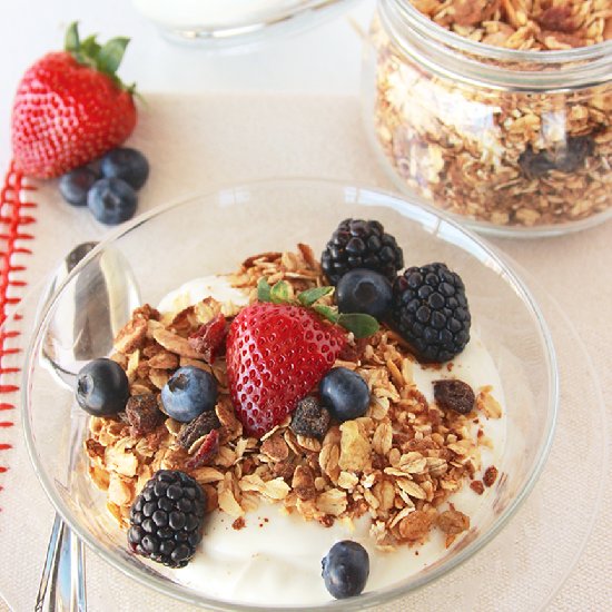 Cinnamon Vanilla Granola