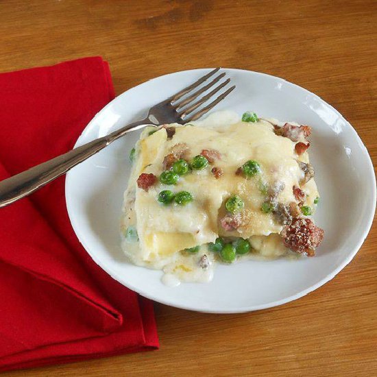 White Sauce Lasagna