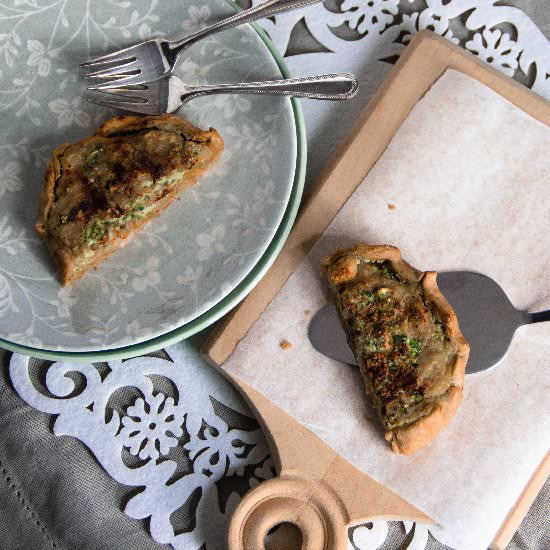 Spicy Pumpkin, Nut, and Bean Pastry