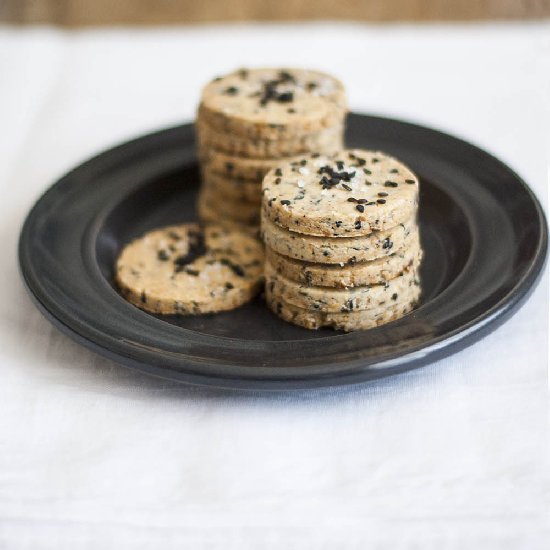 Black Sesame Biscuits