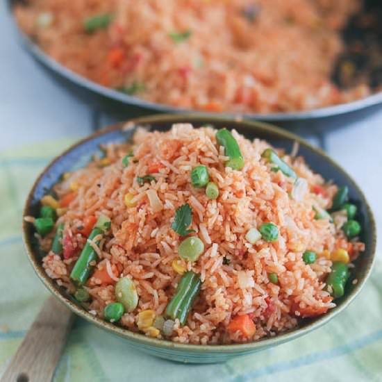 Easy African Jollof Rice