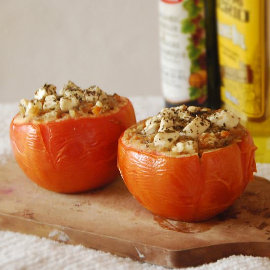 Baked Stuffed Tomatoes