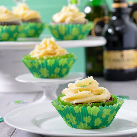 Irish Car Bomb Cupcakes