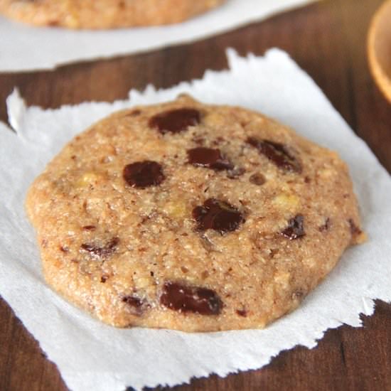 Chocolate Chunk Banana Cookies