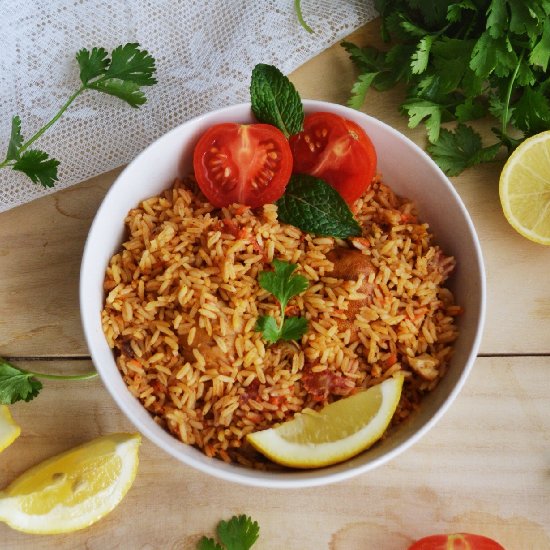 Mediterranean Chicken Pulao