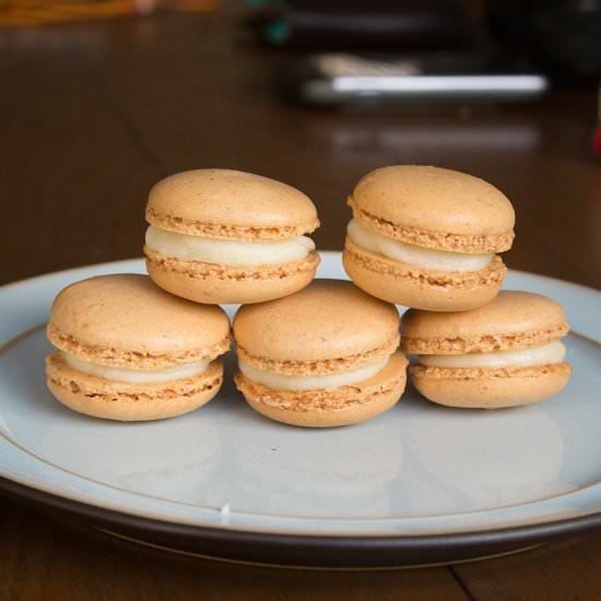 Carrot Cake Macarons!