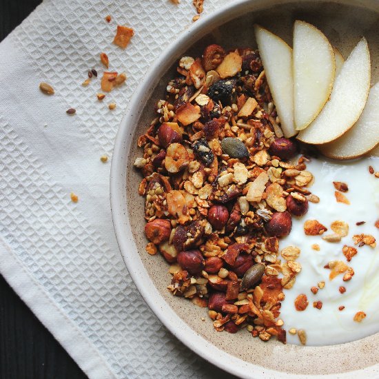 Apricot & Buckwheat Granola