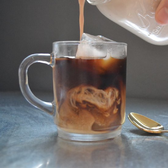 Iced Coffee with Irish Creamer